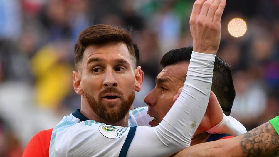 Expuslión de Lionel Messi en Copa América 2019, Selección Argentina, NA