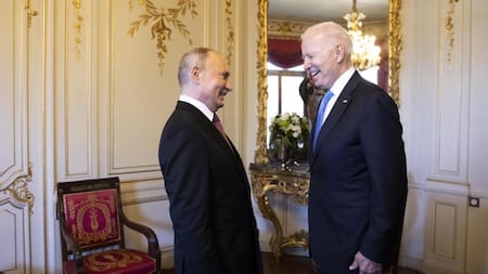 Reunión de Vladimir Putin con Joe Biden, AGENCIA EFE