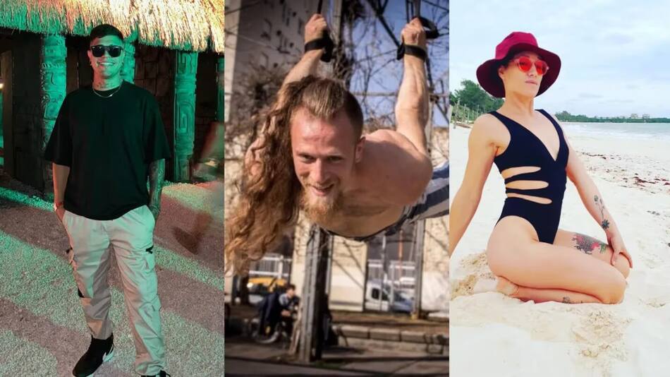 Maximiliano Laviano, Gerónimo Amengual y Vanessa Silva. Foto: Instagram.