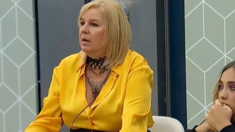 Virginia, participante de Gran Hermano. Foto captura Telefe.