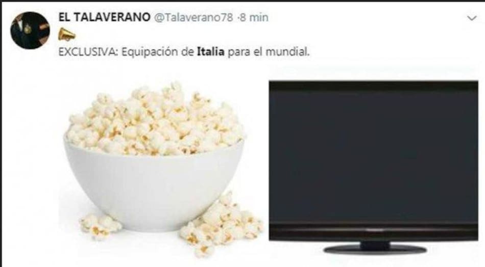 Memes - Italia fuera del Mundial