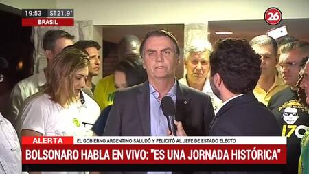 Discurso de Jair Bolsonaro tras ser elegido presidente