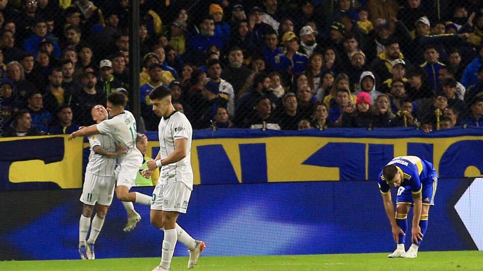 Liga Profesional de Fútbol, Boca vs. Banfield. Foto: NA.