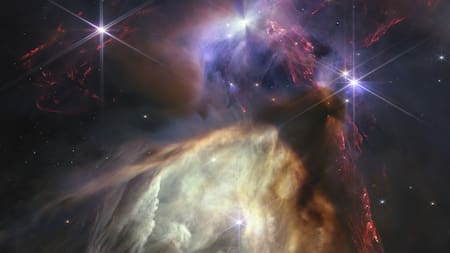 Nacimiento de 50 estrellas jóvenes del tamaño del Sol. Foto: EFE.