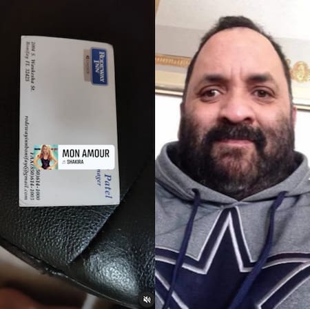 El acosador evidenciaba que mandaba cosas a Miami, donde vive Shakira. Foto: Instagram/danieljohnvaltier