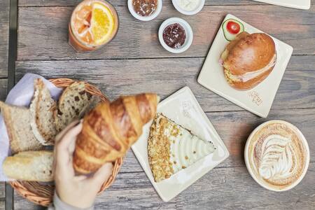 Afternoon tea en Le Pain Quotidien. Foto: Prensa