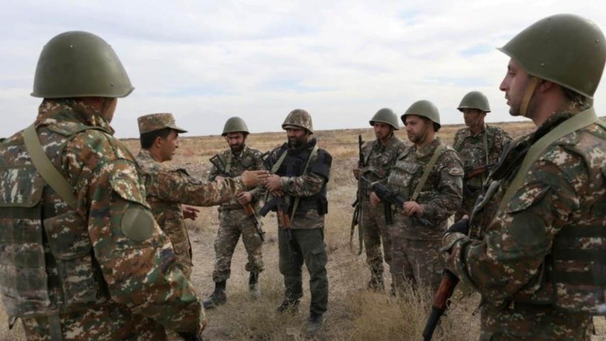 Cáucaso, reservistas armenios en la zona de conflicto, REUTERS