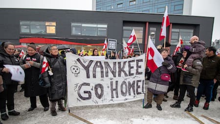 Groenlandia y Dinamarca salieron a las calles en contra del plan de Donald Trump: “Hagamos que Estados Unidos se largue”