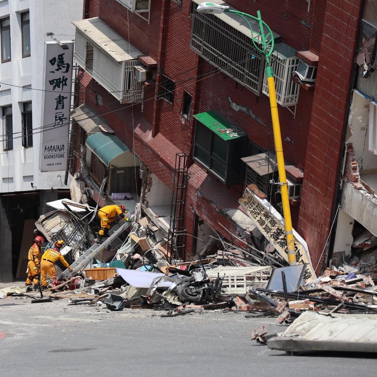 Terremoto en Taiwán. 2 de abril de 2024. EFE