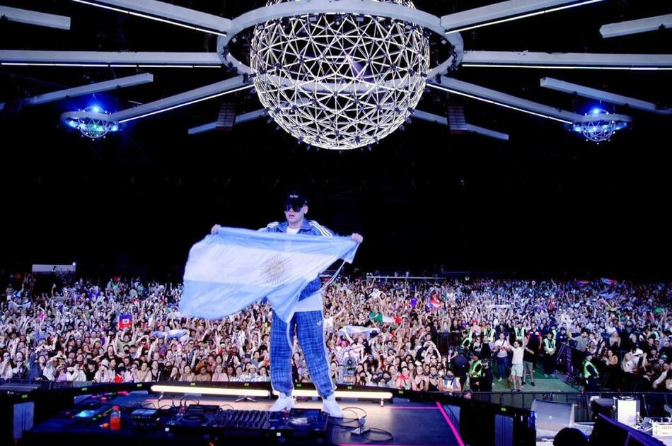 Bizarrap con los colores de Vélez. Foto: Instagram @bizarrap.