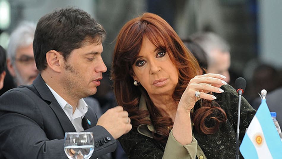 Axel Kicillof y Cristina Kirchner