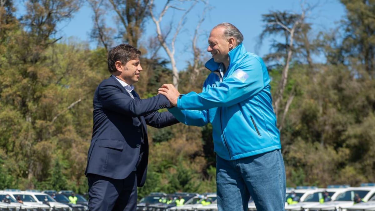 Axel Kicillof y Sergio Berni, NA