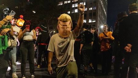 Fanáticos de Donald Trump; elecciones en Estados Unidos. Foto: Reuters