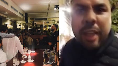 Echan a turistas argentinos de un bar de Madrid. Foto captura video
