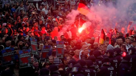 Demostración neonazi en Alemania_Reuters
