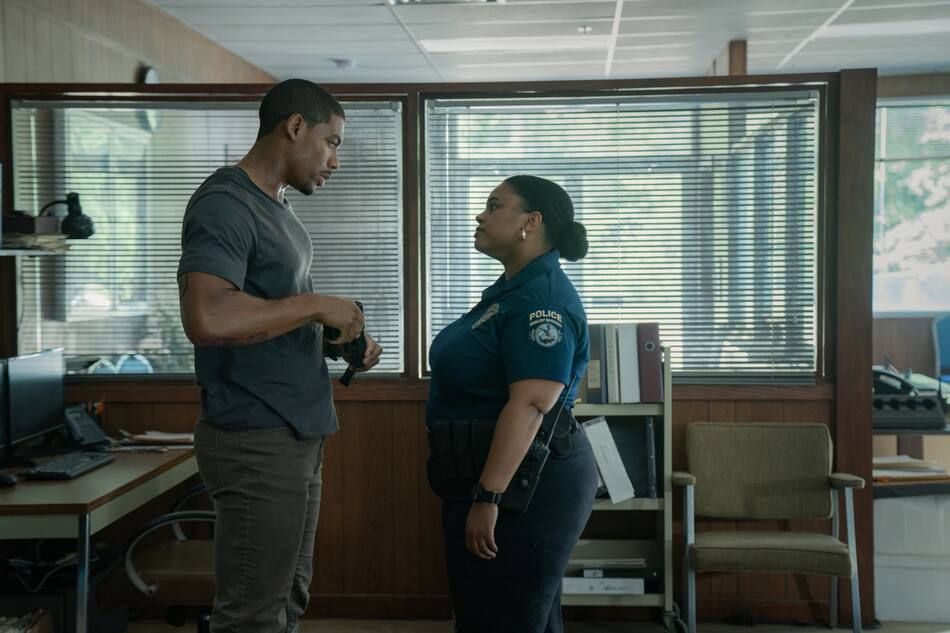 “Rebel Ridge”. Foto: prensa Netflix.