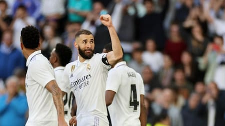 Karim Benzema; Real Madrid vs. Valladolid. Foto: Reuters.