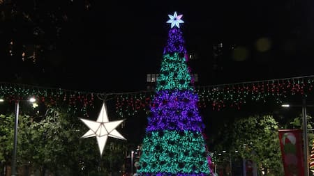Navidad en Sidney. Foto: Reuters.