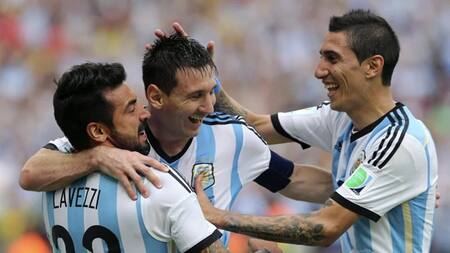 Pocho Lavezzi, Selección Argentina. Foto: NA