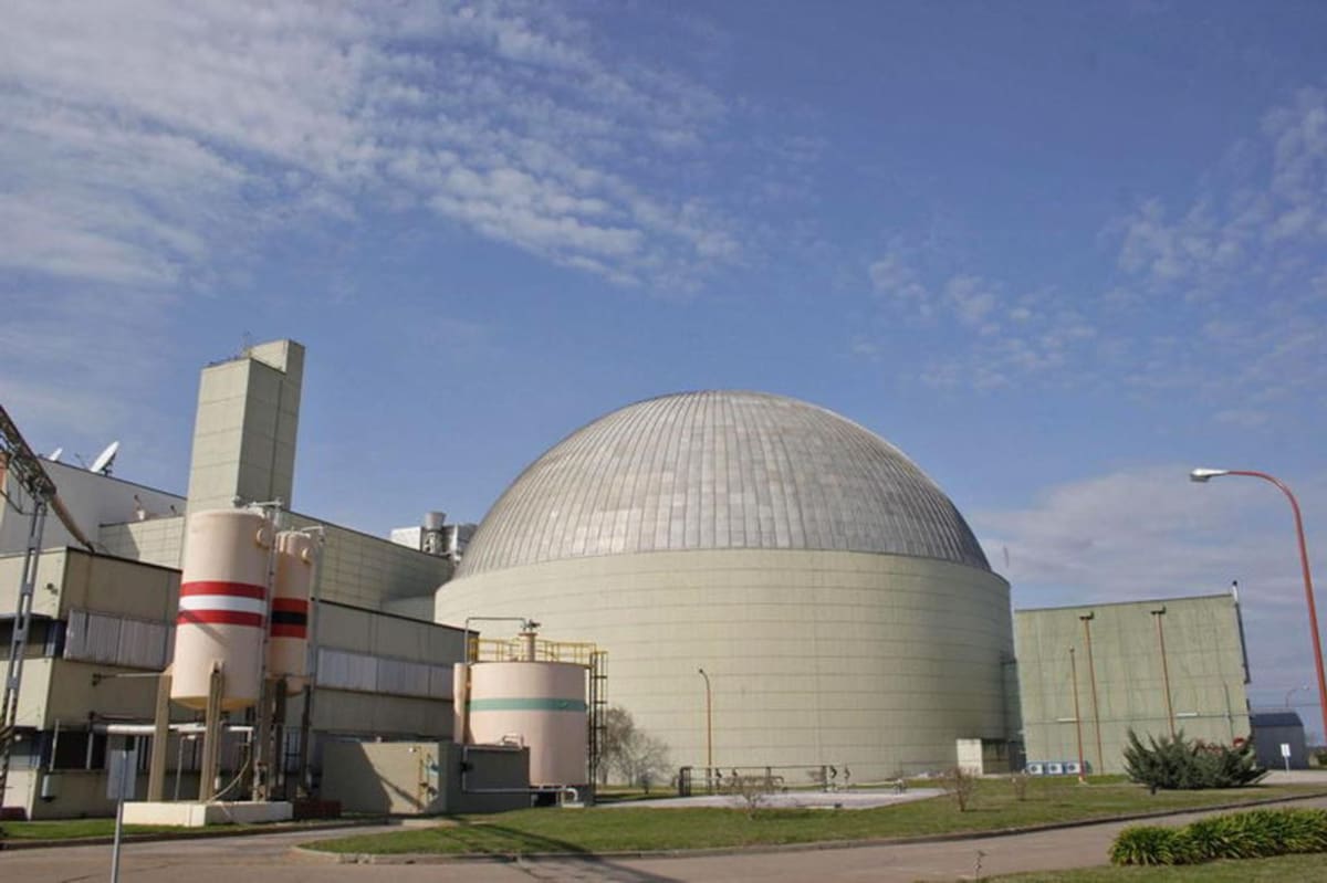 Central nuclear de Atucha. Foto: NA.