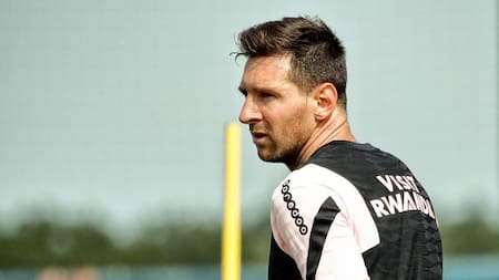 Lionel Messi, entrenamiento con el PSG, NA
