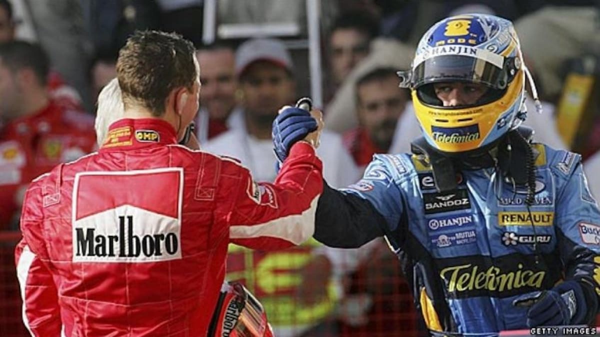 Fernando Alonso, Michael Schumacher, Fórmula 1, Foto F1