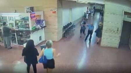 Video, así salvaron a bebé de 15 días con maniobras de RCP en pleno Tribunales de Rosario, YouTube