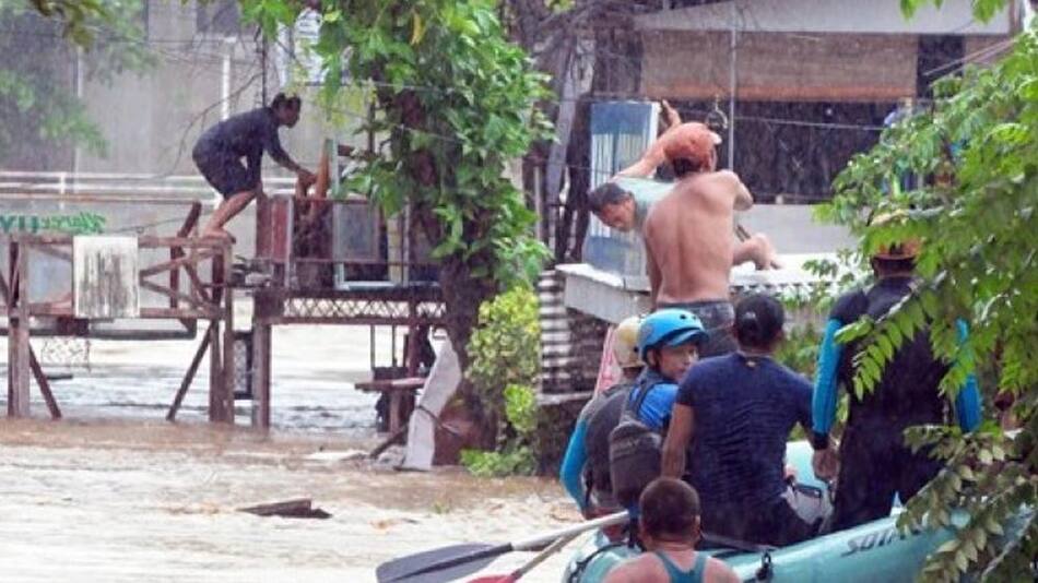 Tormanta Tembin en Filipinas