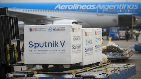 Vacuna Sputnik V contra coronavirus, vuelos, NA