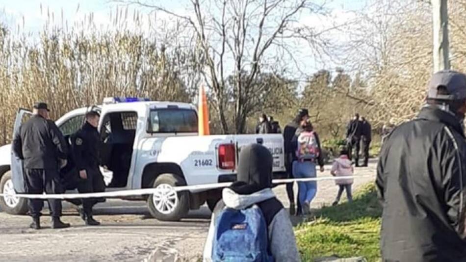 Hombre asesinado en Merlo. Foto: NA.