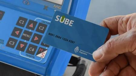 Tarjeta sube. Foto: X