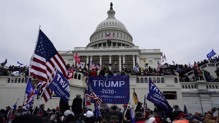 Toma del Capitolio. Foto: EFE