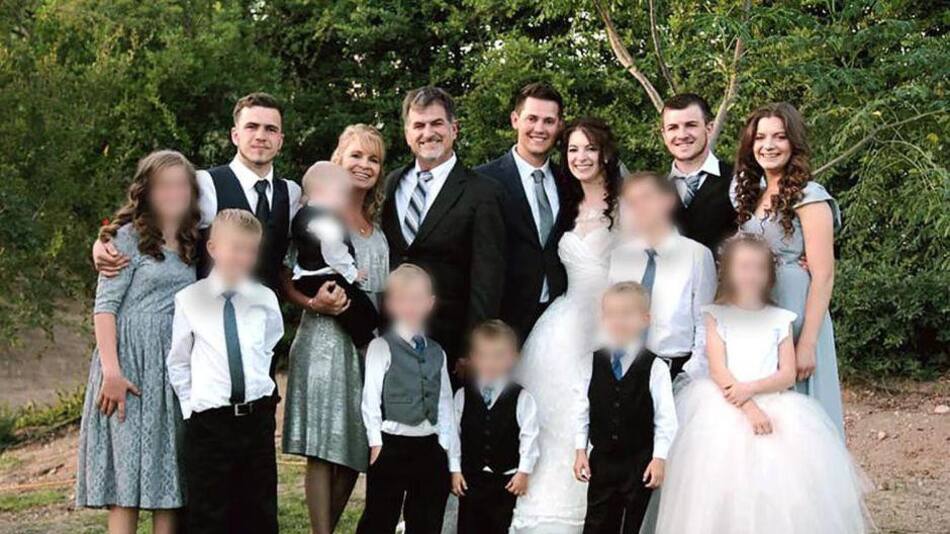 Masacre en México, familia