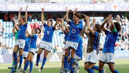 Mundial de fútbol femenino Francia 2019, Italia vs China, deportes, Reuters