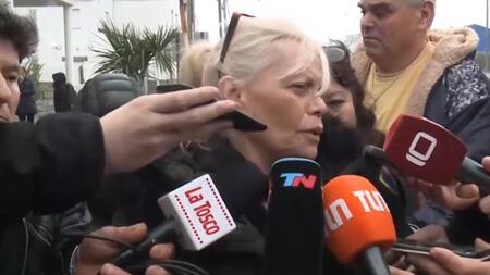 Madre de tripulante desaparecido - Buque Rigel