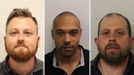 Los acusados del crimen en Reino Unido. Fuente: Gentileza BBC