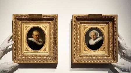 Cuadros de Rembrandt subastados en Inglaterra.