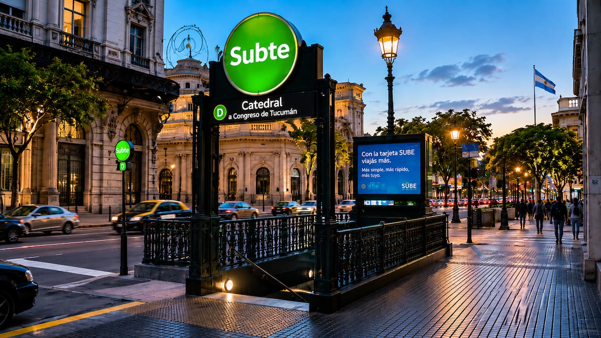 Estación Catedral hoy