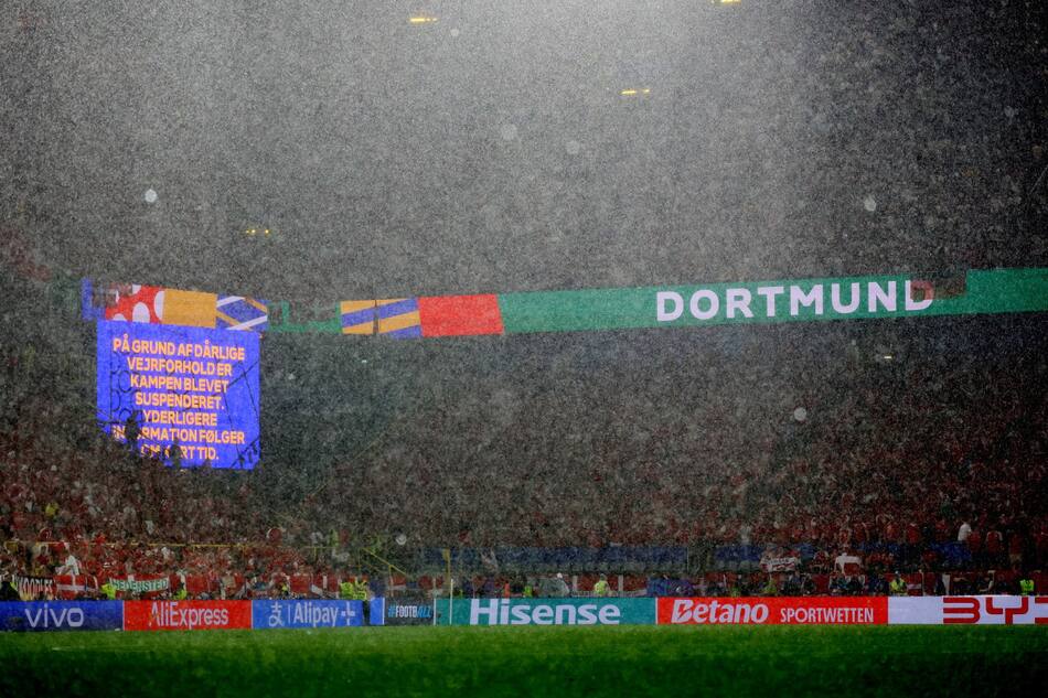 Dinamarca vs Alemania, Eurocopa. Foto: Reuters