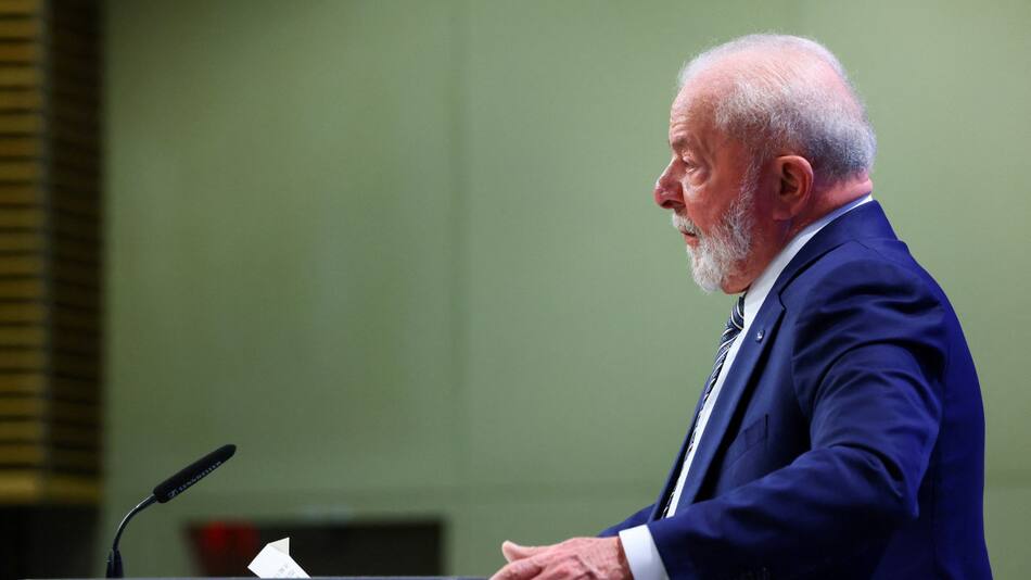 Lula da Silva, presidente de Brasil. Foto: Reuters.