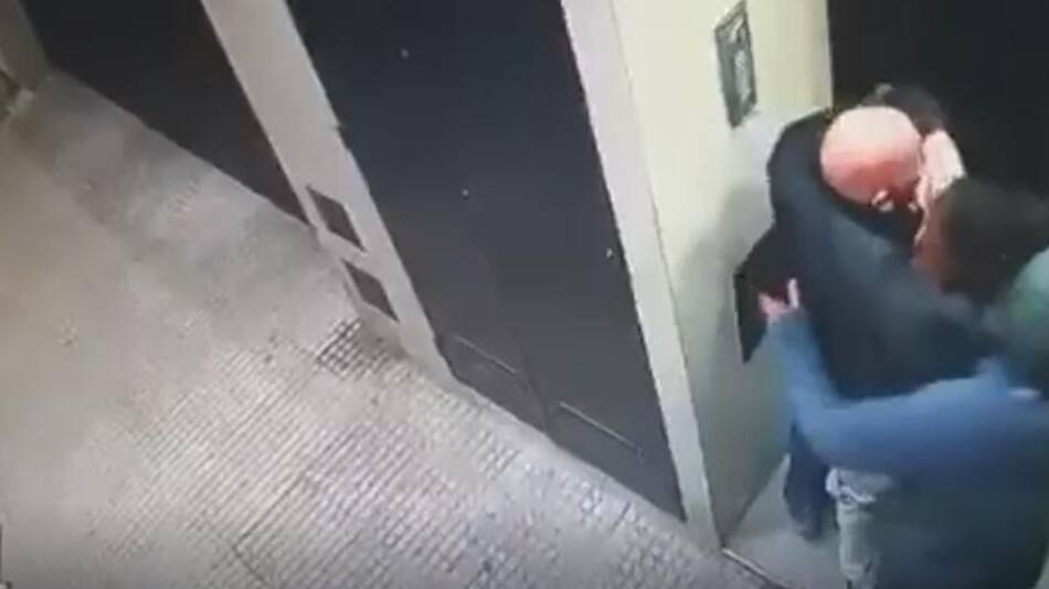 Brutal ataque en Saavedra. Foto: captura video