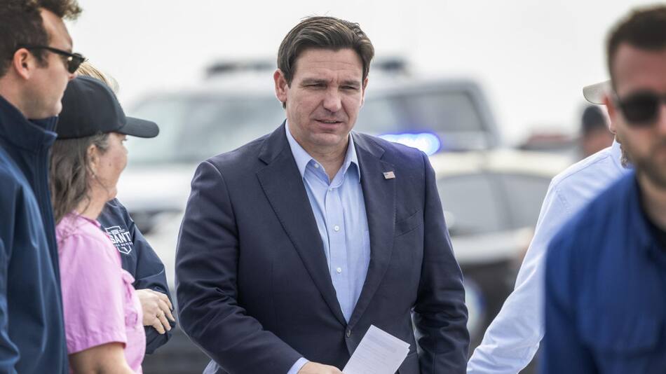 Ron DeSantis, gobernador de Florida. Foto: EFE.