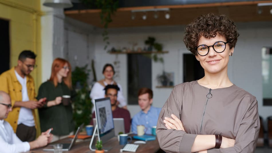 Feliz, negocios, proyectos, estudios.
