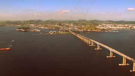 Puente Río-Niterói, en Brasil. Foto: Wikipedia.