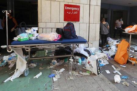 Catástrofe en hospitales de Beirut, Reuters