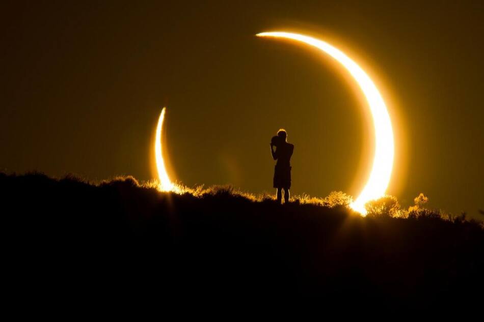 Eclipse solar total - National Geographics