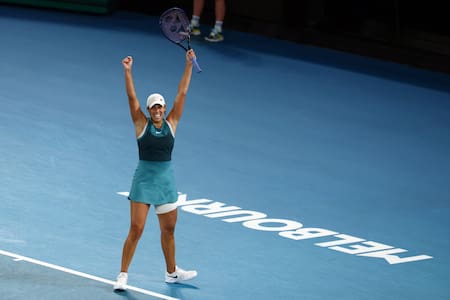 Madison Keys se consagró en el Abierto de Australia 2025. Foto: REUTERS/Edgar Su