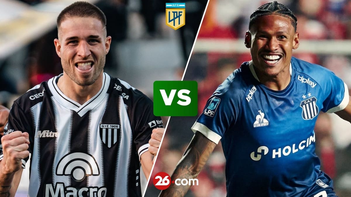Gimnasia de Mendoza vs Talleres por el Torneo Clausura 2026.