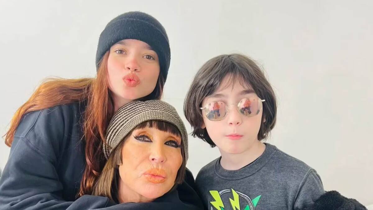 Los nietos de Moria Casán: quiénes son Dante y Helena y cómo es su relación con “La One”