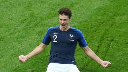 Benjamin Pavard - Selección de Francia - Mundial Rusia 2018 (Reuters)